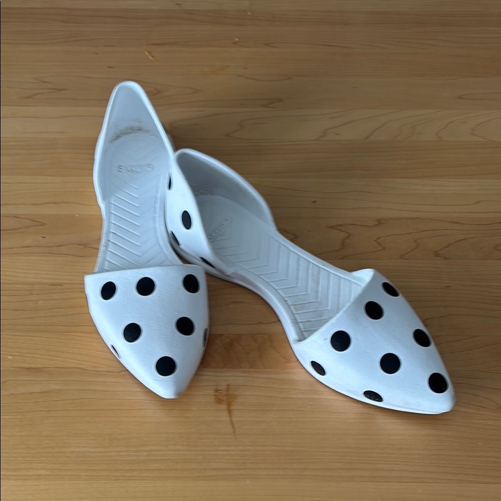 Native Audrey Polka Dot Flats
